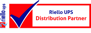 Riello authorised distribution partner logo - Ortus UK Ltd